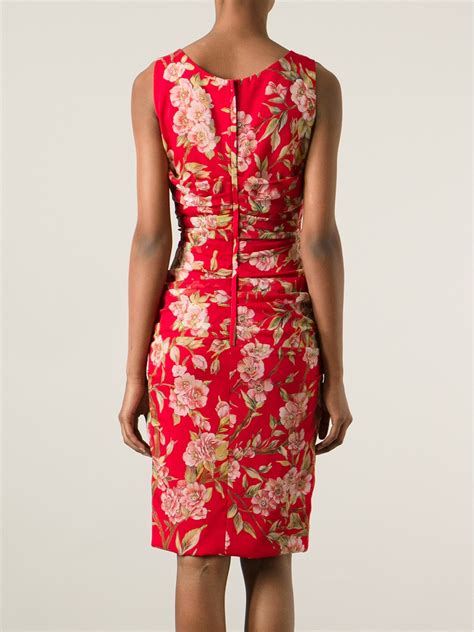 dolce gabbana red dress price|dolce gabbana dress floral.